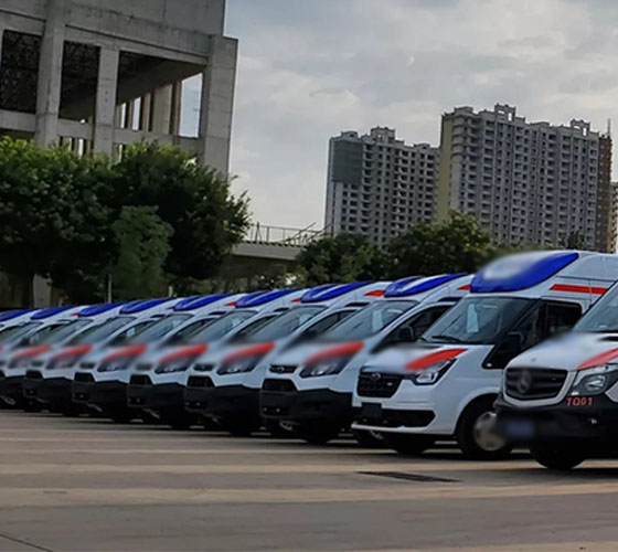 包头服务车队展示