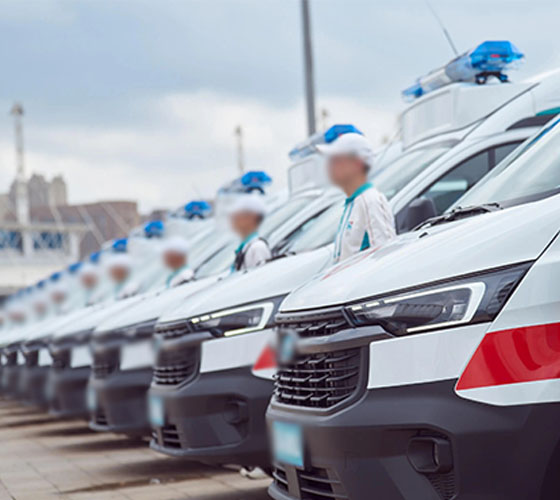 包头服务车队展示